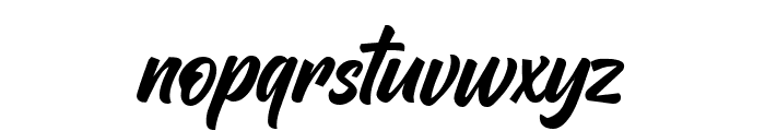 Frosted Breath Font LOWERCASE