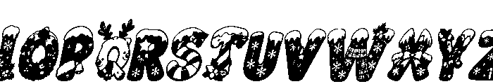 Frosty Dream Italic Demo Italic Font UPPERCASE