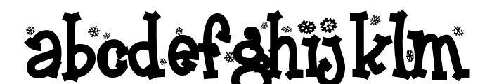 Frosty Font LOWERCASE