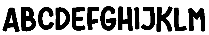 Frozen Caps Solid Font UPPERCASE