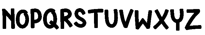 Frozen Caps Solid Font UPPERCASE