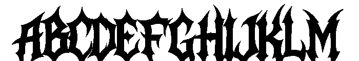 Frozen Sepulcher Regular FONT