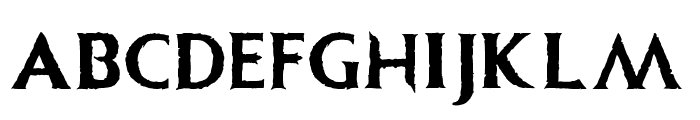Frozito Font UPPERCASE