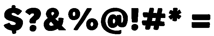 Fruity Kiwi Font OTHER CHARS