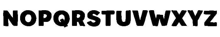 Fruity Kiwi Font UPPERCASE