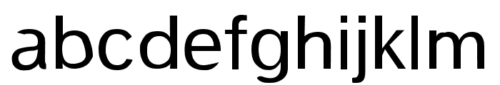 Frzz Sans Font LOWERCASE