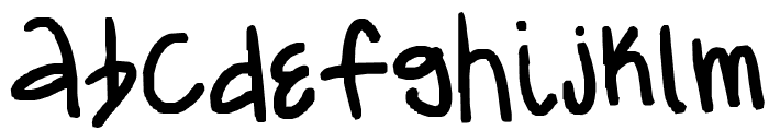 franciie Font LOWERCASE