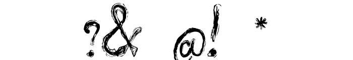 frank-handwriting_free-version Font OTHER CHARS