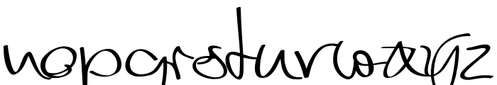friends-DEMO Font LOWERCASE