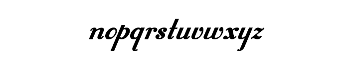 FramingtonItalic Font LOWERCASE