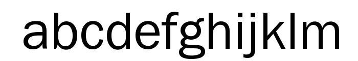 FranklinGothic-Book Font LOWERCASE