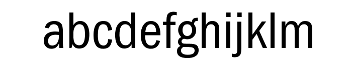 FranklinGothic-Cd-Book Font LOWERCASE