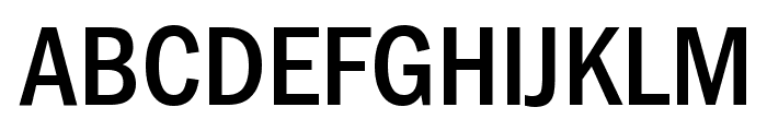 FranklinGothic-Cd-Medium-Regular Font UPPERCASE