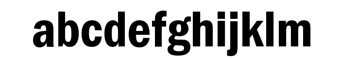 FranklinGothic-Cd-Osf-Demi Font LOWERCASE