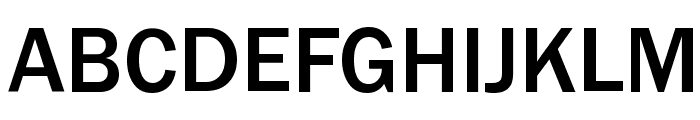 FranklinGothic-Medium-Regular Font UPPERCASE