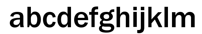FranklinGothic-Medium-Regular Font LOWERCASE
