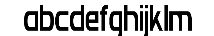 Frapple-CondensedRegular Font LOWERCASE