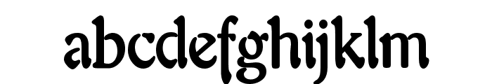 Freedom 9 Condensed Bold Font LOWERCASE