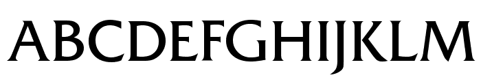 Fremont-Regular Font UPPERCASE