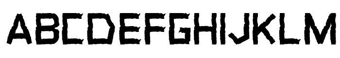 Frentic Font UPPERCASE