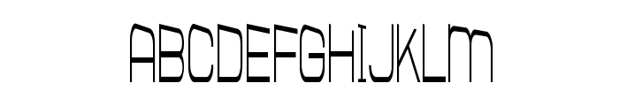 Frie-CondensedRegular Font UPPERCASE