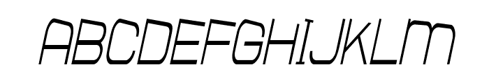 Frie-Italic Font UPPERCASE