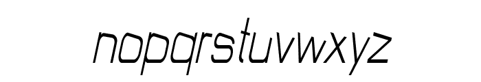 Frie-Italic Font LOWERCASE