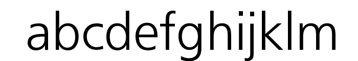 FrontPage-Light-Regular Font LOWERCASE