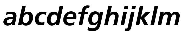 FrontPage-MediumItalic Font LOWERCASE