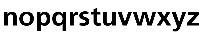 FrutigerLTStd-Bold Font LOWERCASE
