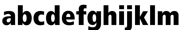 FrutigerLTStd-ExtraBlackCn Font LOWERCASE
