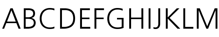 FrutigerLTStd-Light Font UPPERCASE