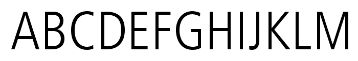 FrutigerLTStd-LightCn Font UPPERCASE