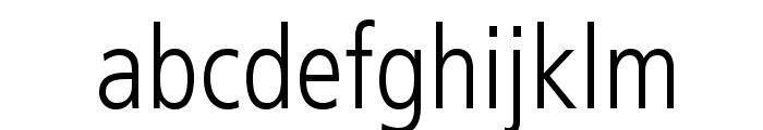 FrutigerLTStd-LightCn Font LOWERCASE