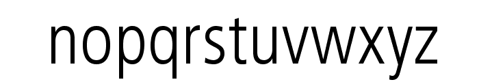 FrutigerLTStd-LightCn Font LOWERCASE