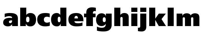 FrutigerLTStd-UltraBlack Font LOWERCASE