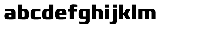 Francker Cyrillic Condensed Extra Bold Font LOWERCASE