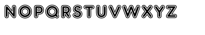 Frankfurter Inline Font LOWERCASE