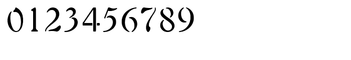 Freeform 721 Roman Font OTHER CHARS