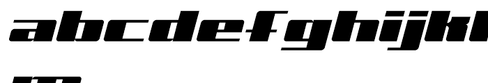Freeline Cruiser Font LOWERCASE