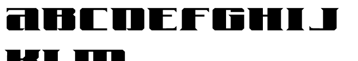Freeline Serif Font UPPERCASE