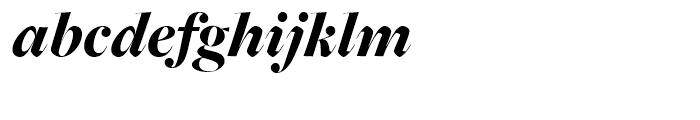 Freight Big Pro Black Italic Font LOWERCASE