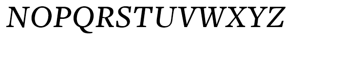 Freight Text Medium Italic Font UPPERCASE