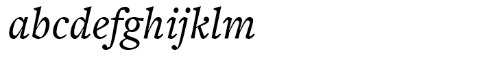 Freight Text Medium Italic Font LOWERCASE
