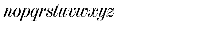 French Vanilla Italic Font LOWERCASE