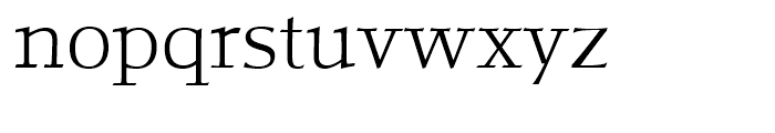 Frieze Light Font LOWERCASE