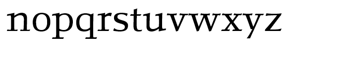 Frieze Roman Font LOWERCASE