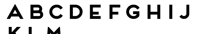 Frontage Bold Font LOWERCASE
