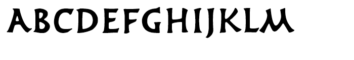 Frutiger Capitalis Regular Font LOWERCASE