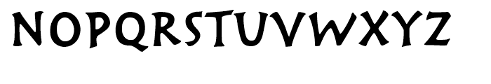 Frutiger Capitalis Regular Font LOWERCASE